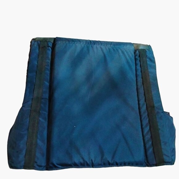 Bradley Designs Chair Portable Soft Stadium Camp Blue Paisley Adjustable Straps - Picture 3 of 11